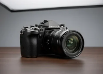 OM System OM-5 Pro - front design view