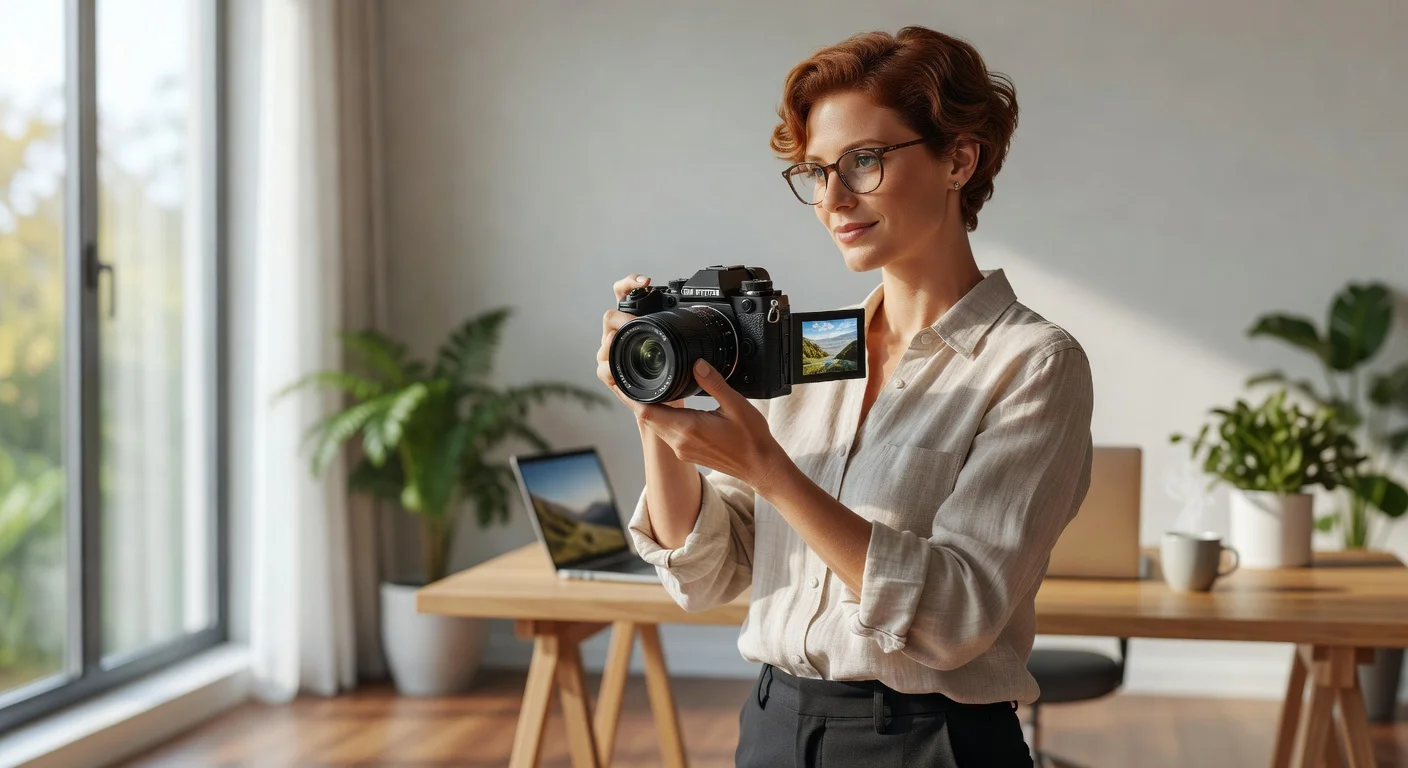 OM System OM-5 Pro - in-use shot OM System OM-5 Pro - in-use shot