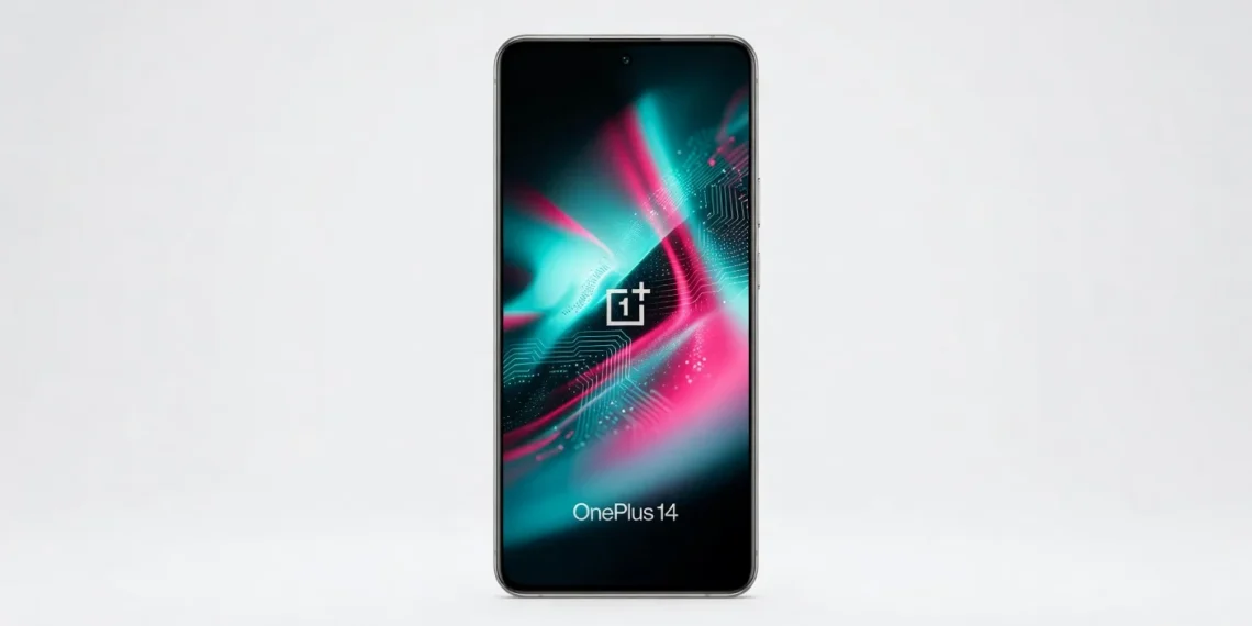 OnePlus 14 - front design view