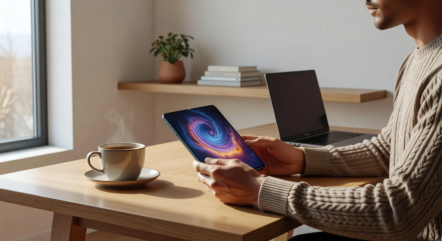 OnePlus Open 2 - in-use shot OnePlus Open 2 - in-use shot