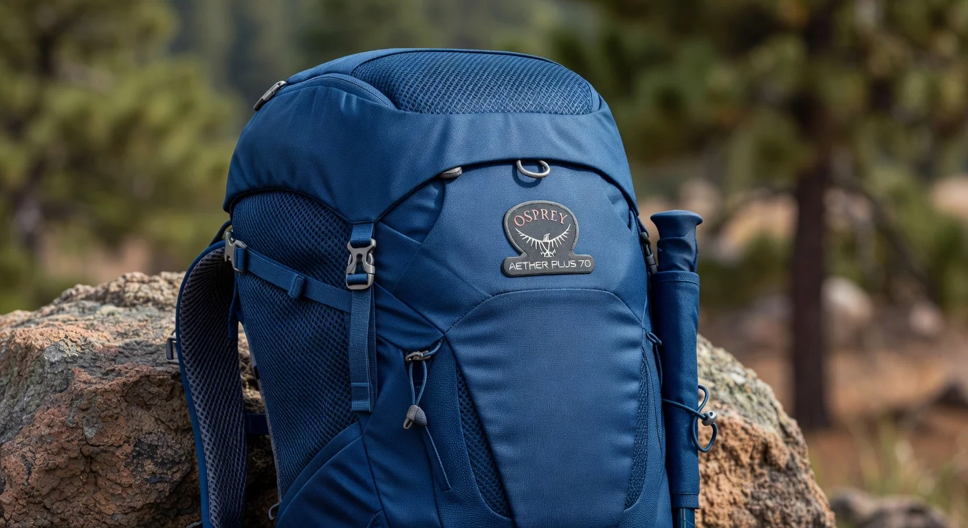 Osprey Aether Plus 70 (2026 Edition) - detail closeup