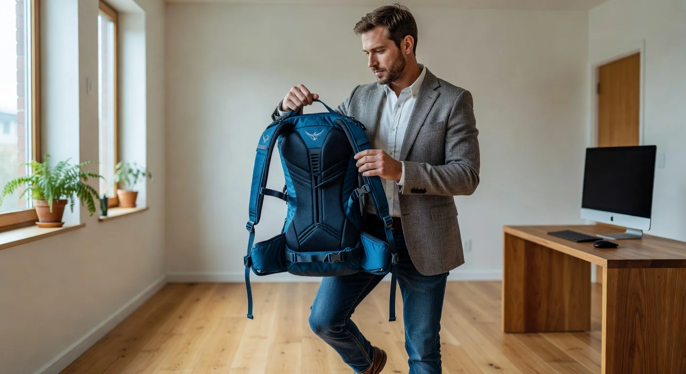 Osprey Atmos AG 65 - in-use shot