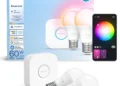 PHILIPS Hue Essential Starter Kit — official Amazon product image