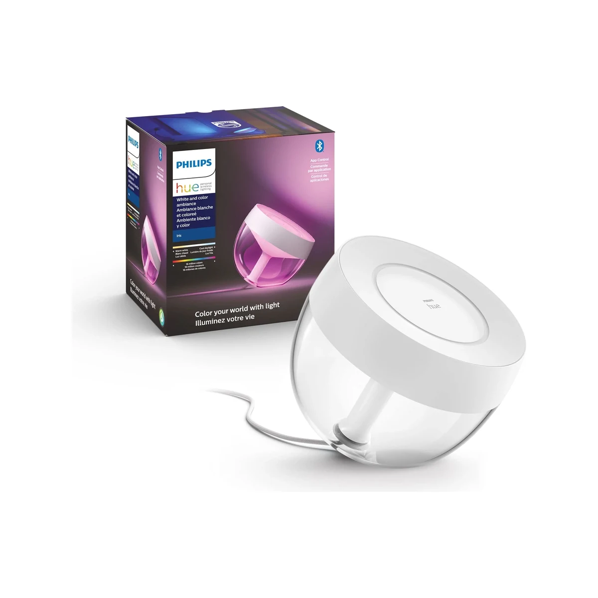 Philips Hue Iris Table Lamp — Amazon gallery image 1
