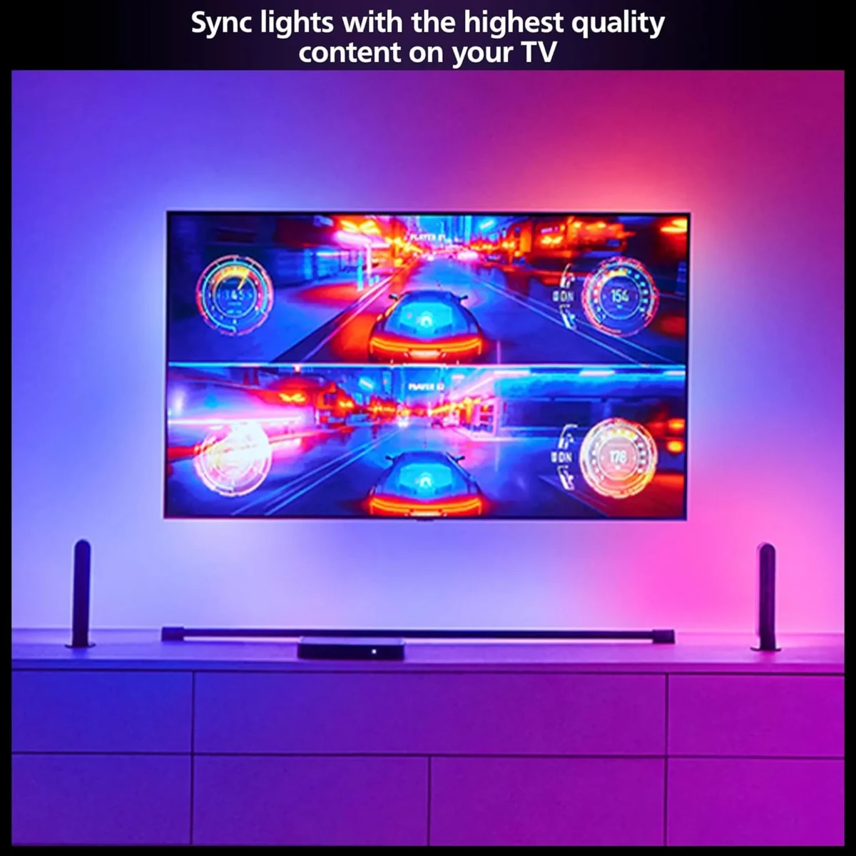 Philips Hue Play Gradient Lightstrip — Amazon gallery image 2