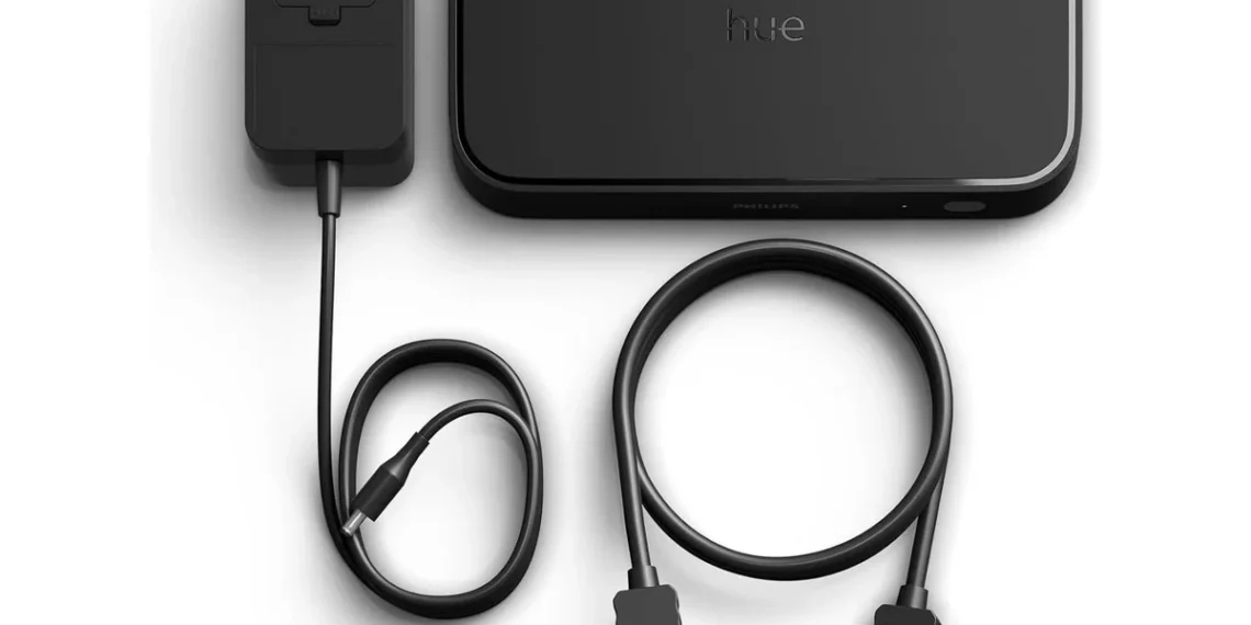 Philips Hue Play Gradient Lightstrip — official Amazon product image