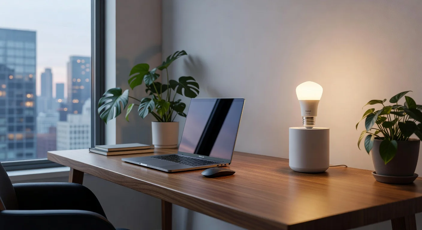 Philips Hue Smart Bulb Pro - in-use shot