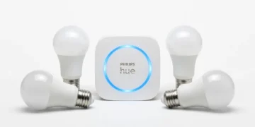 Philips Hue Smart Lighting Gen 5 - front design view