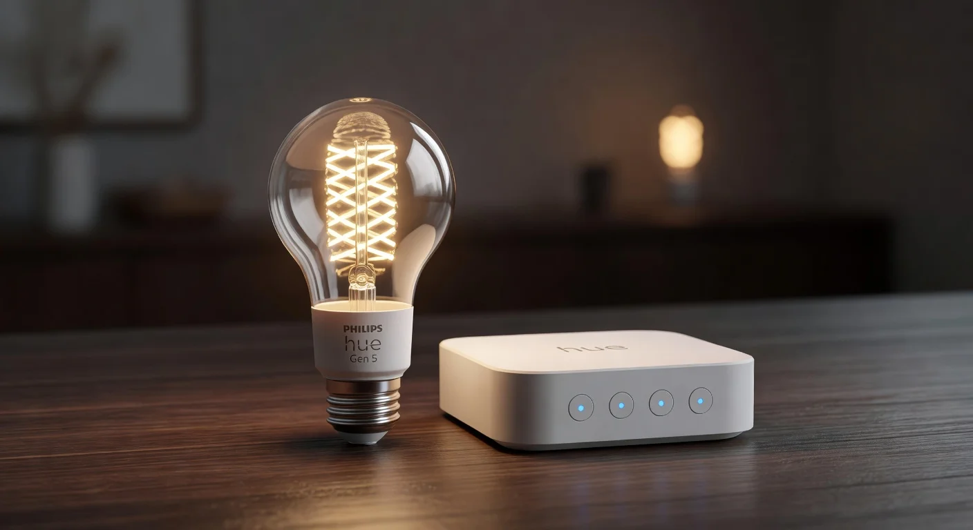 Philips Hue Smart Lighting Gen 5 - detail closeup