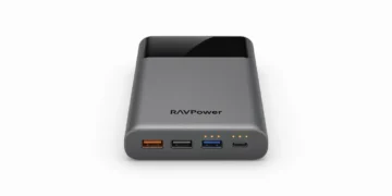 RAVPower PD Pioneer 20000mAh - front design view