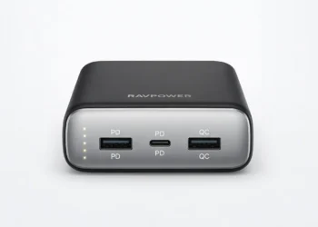 RAVPower PD Pioneer 20000mAh - front design view