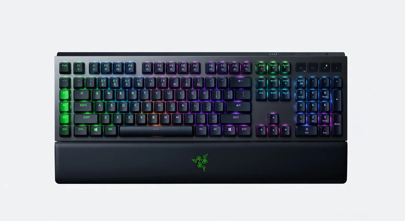 Razer BlackWidow V4 Pro - side profile
