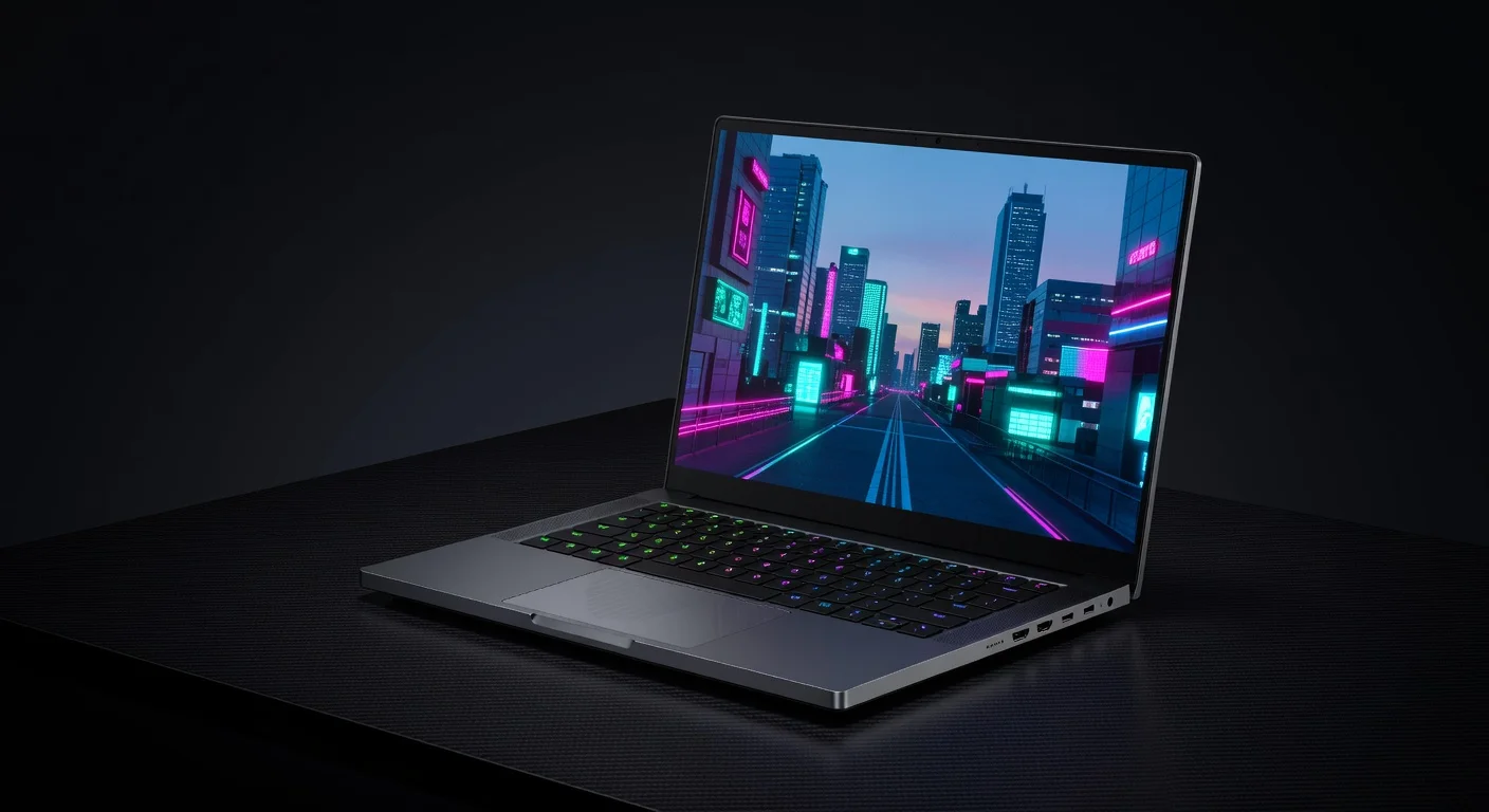 Razer Blade 16 (2026 Edition) - detail closeup Razer Blade 16 (2026 Edition) - detail closeup
