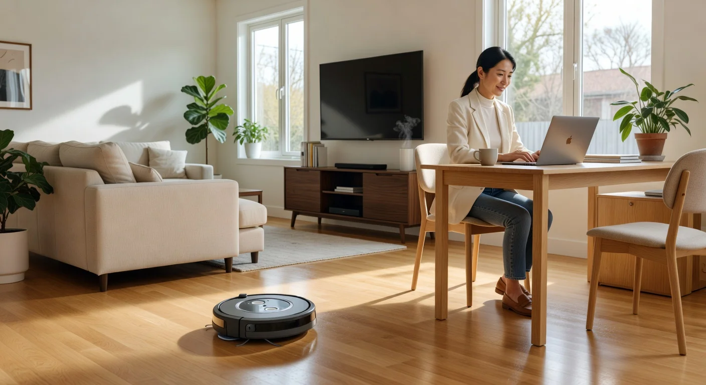 Roomba Combo j9+ - in-use shot