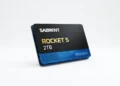 Sabrent Rocket 5 2TB NVMe SSD - front design view