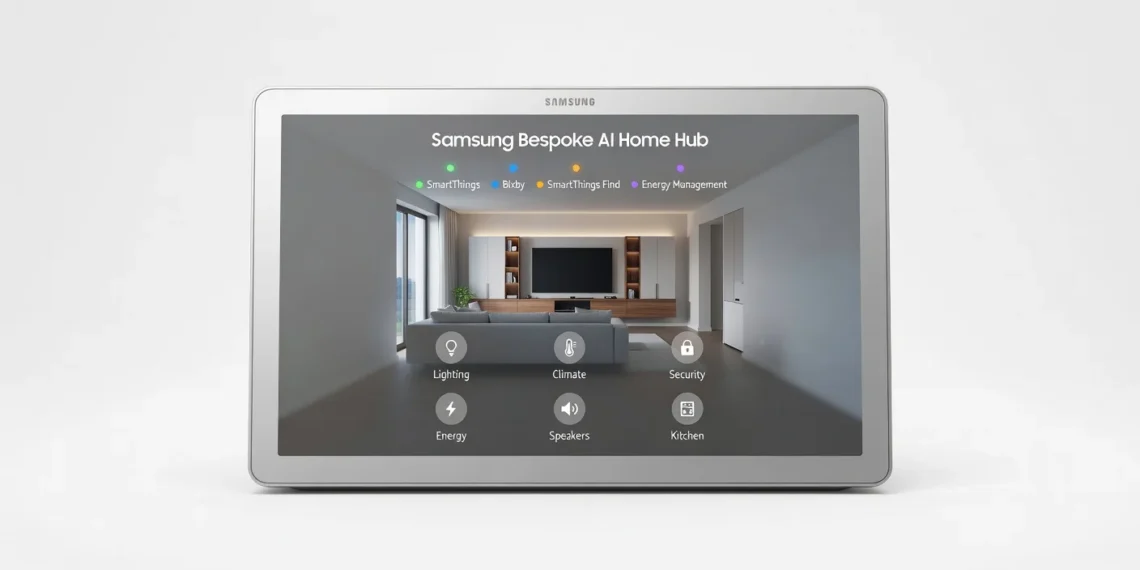 Samsung Bespoke AI Home Hub - front design view