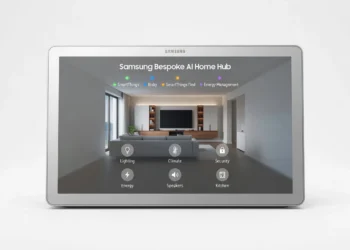 Samsung Bespoke AI Home Hub - front design view