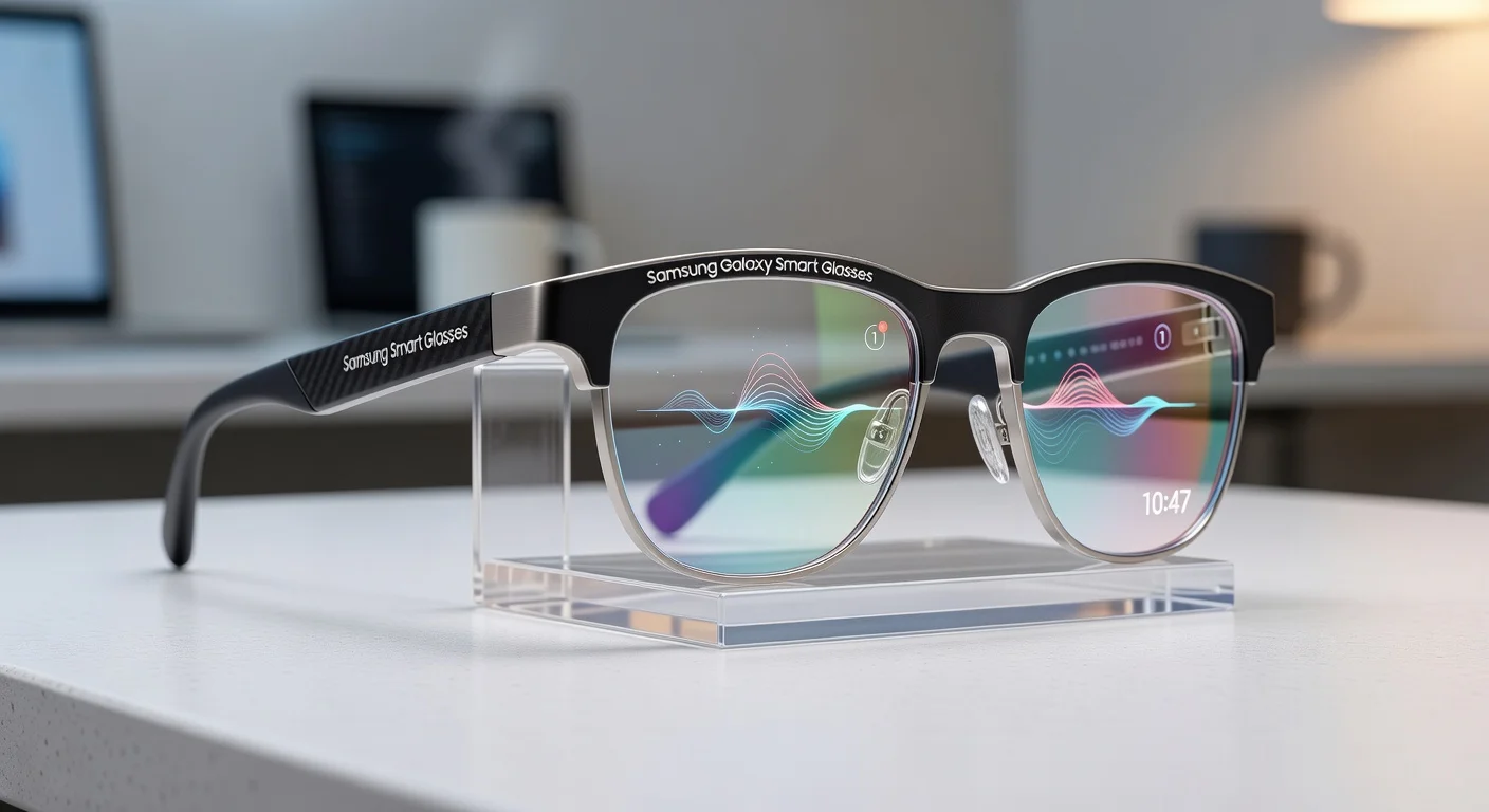 Samsung Galaxy Glasses - detail closeup