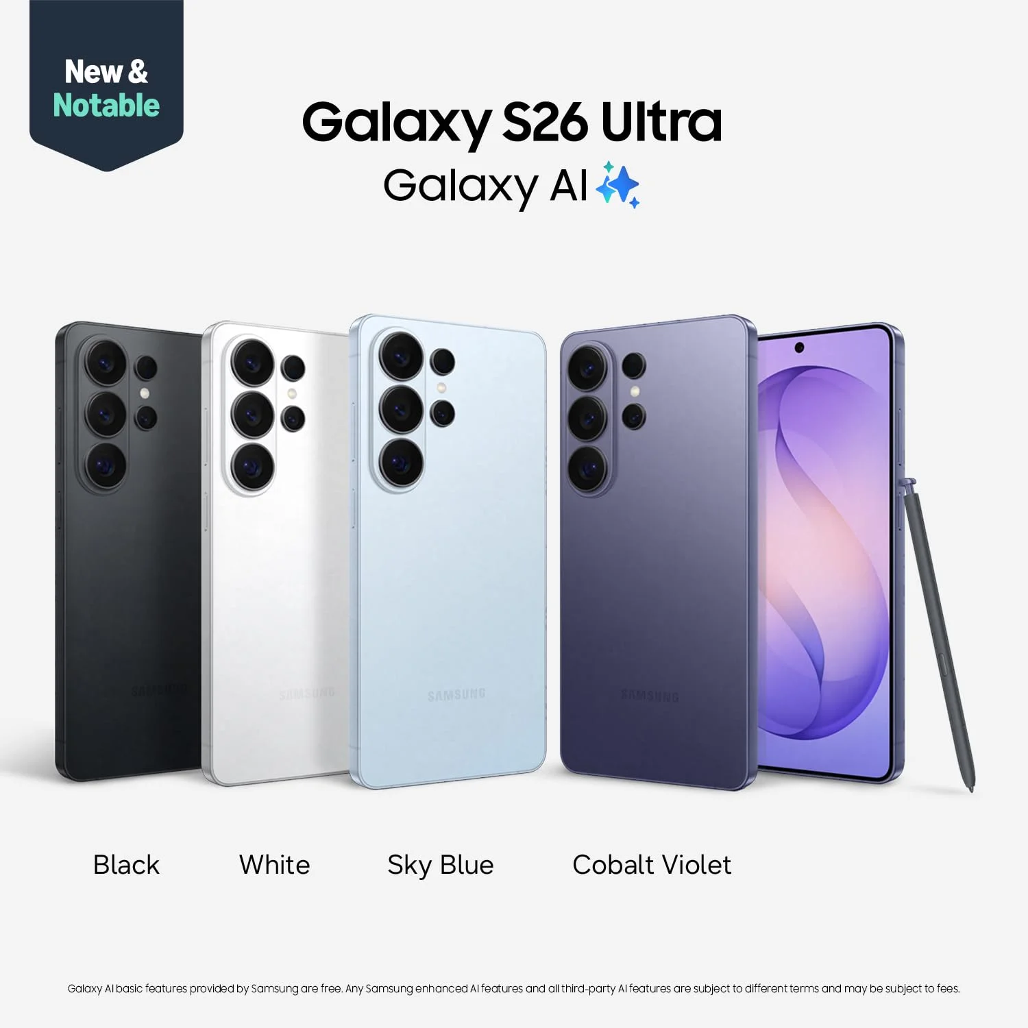 Samsung Galaxy S26 Ultra — Amazon gallery image 1