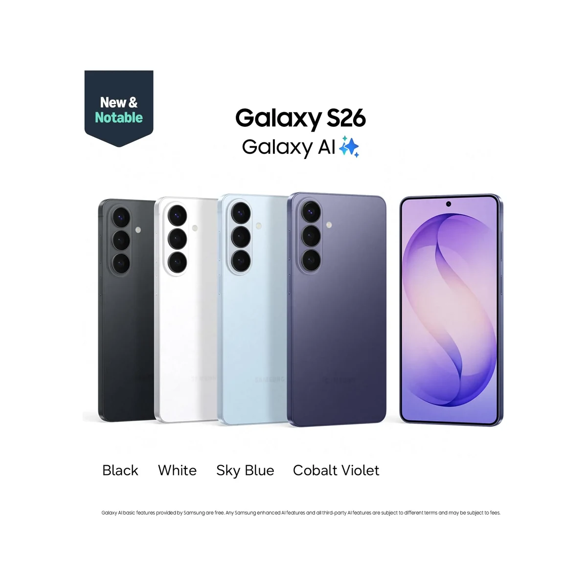Samsung Galaxy S26 — Amazon gallery image 2