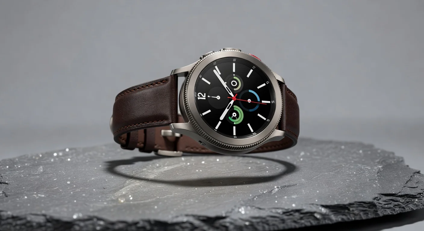 Samsung Galaxy Watch 8 Classic - detail closeup