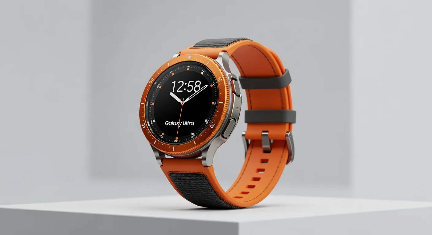 Samsung Galaxy Watch Ultra - detail closeup Samsung Galaxy Watch Ultra - detail closeup