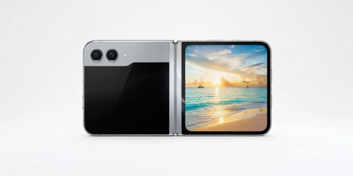 Samsung Galaxy Z Flip 8 - front design view