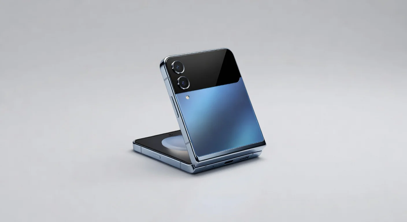 Samsung Galaxy Z Flip 8 - side profile