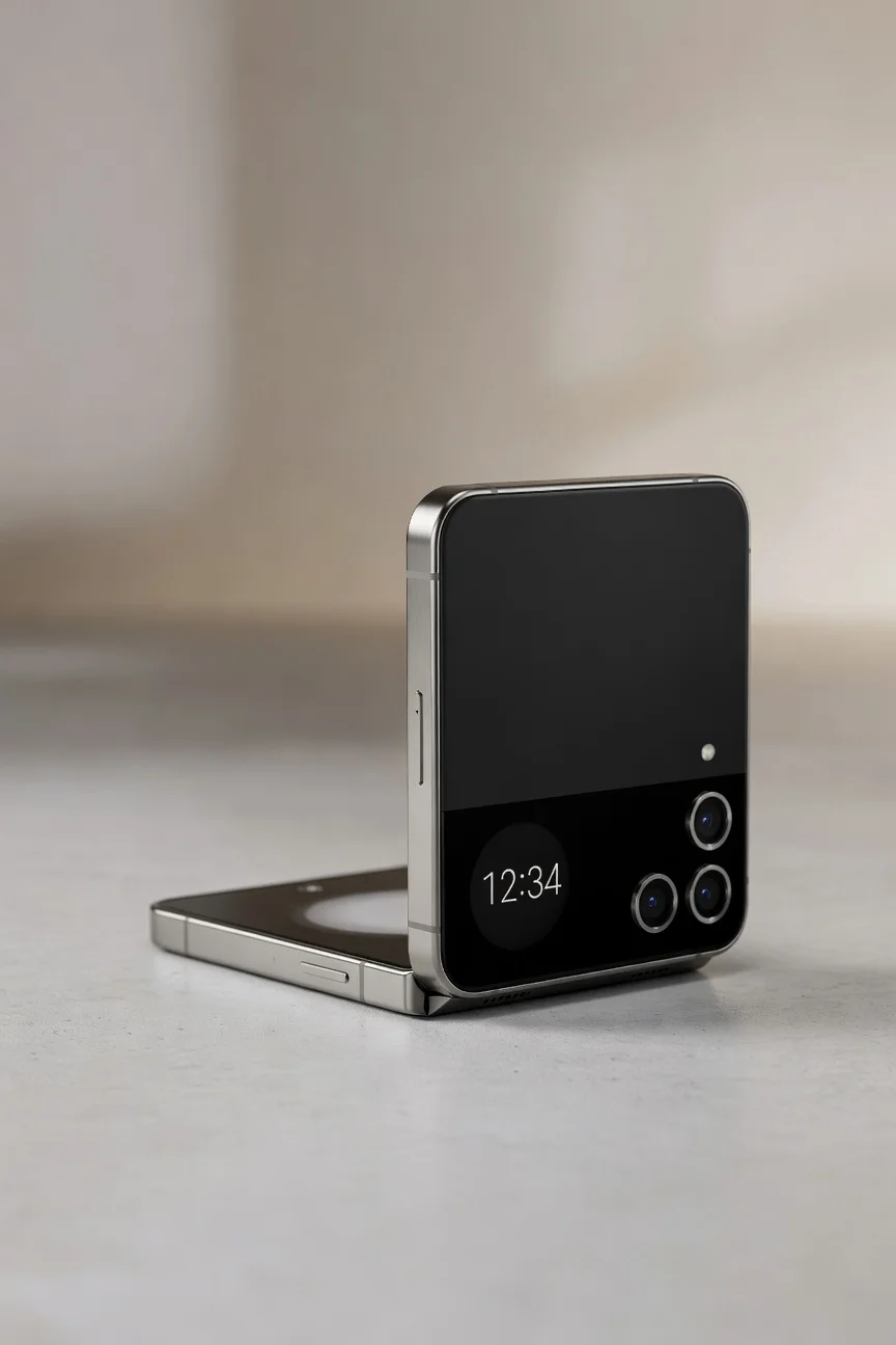 Samsung Galaxy Z Flip 8 - detail closeup