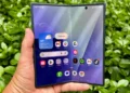 Samsung Galaxy Z Fold 7 - front design view
