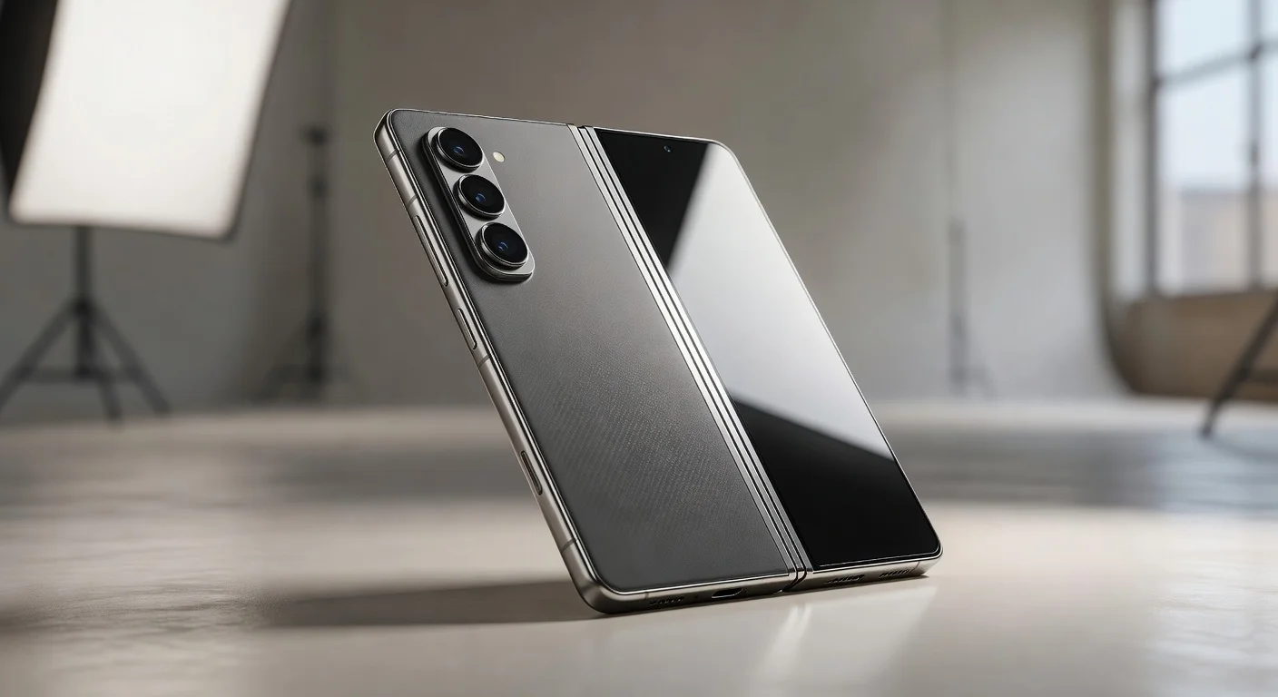 Samsung Galaxy Z Fold 8 - side profile