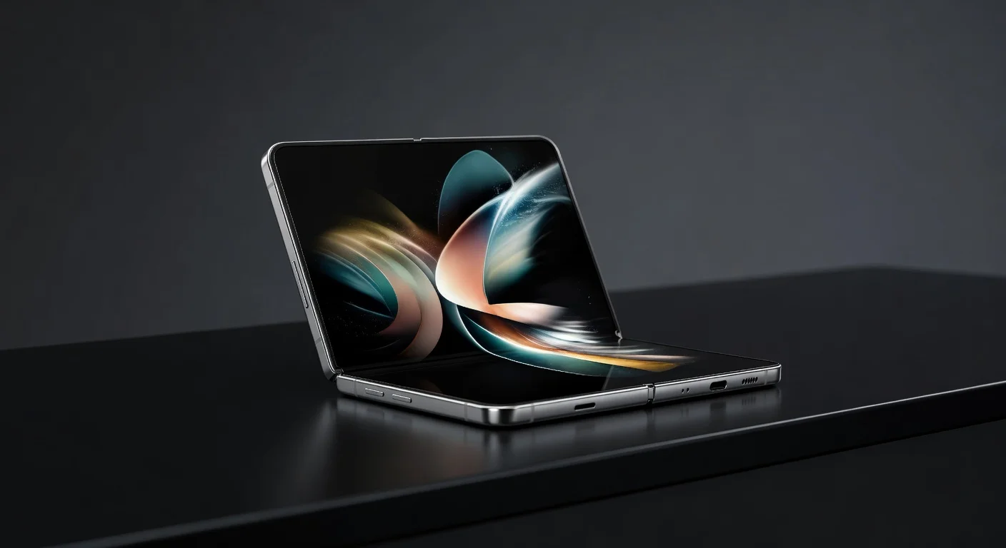 Samsung Galaxy Z TriFold - detail closeup