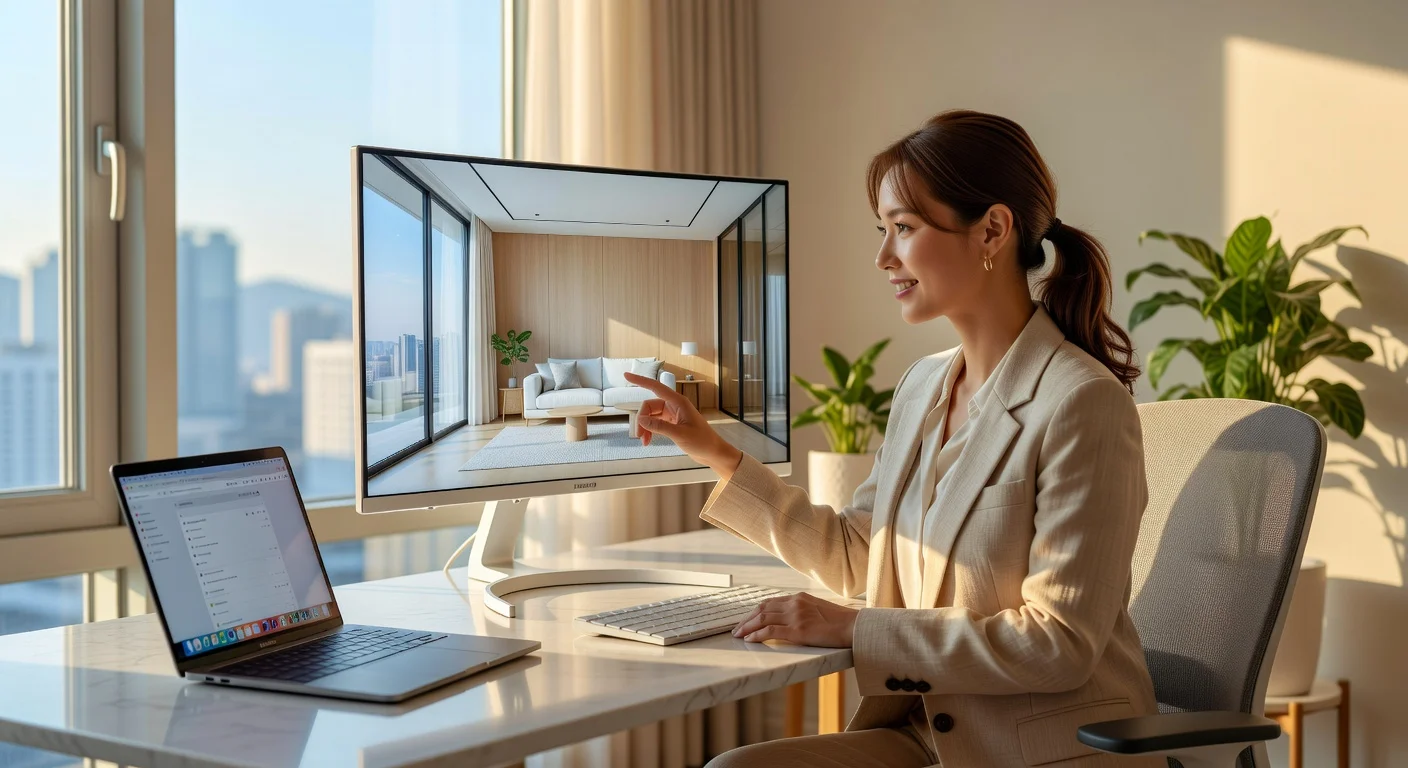 Samsung M90H - in-use shot