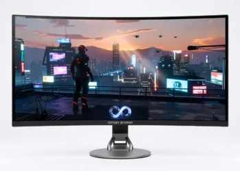 Samsung Odyssey 3D (G90XH) - front design view