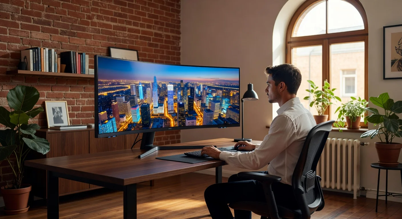 Samsung Odyssey G9 Neo (2026 Edition) - detail closeup