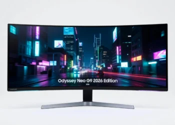 Samsung Odyssey Neo G9 2026 Edition - front design view