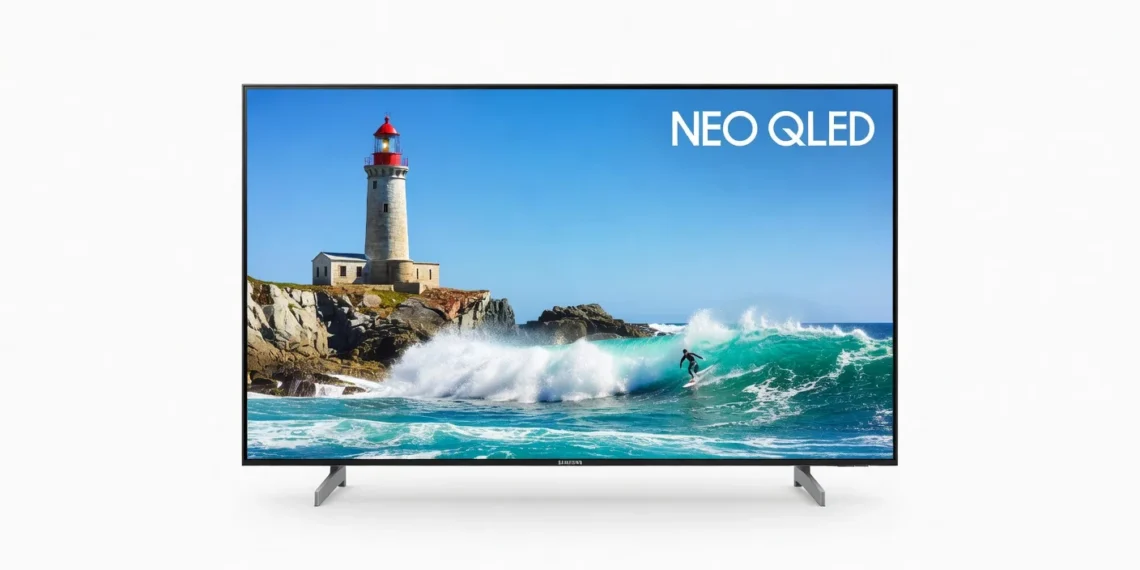 Samsung QN90C Neo QLED 4K TV - front design view