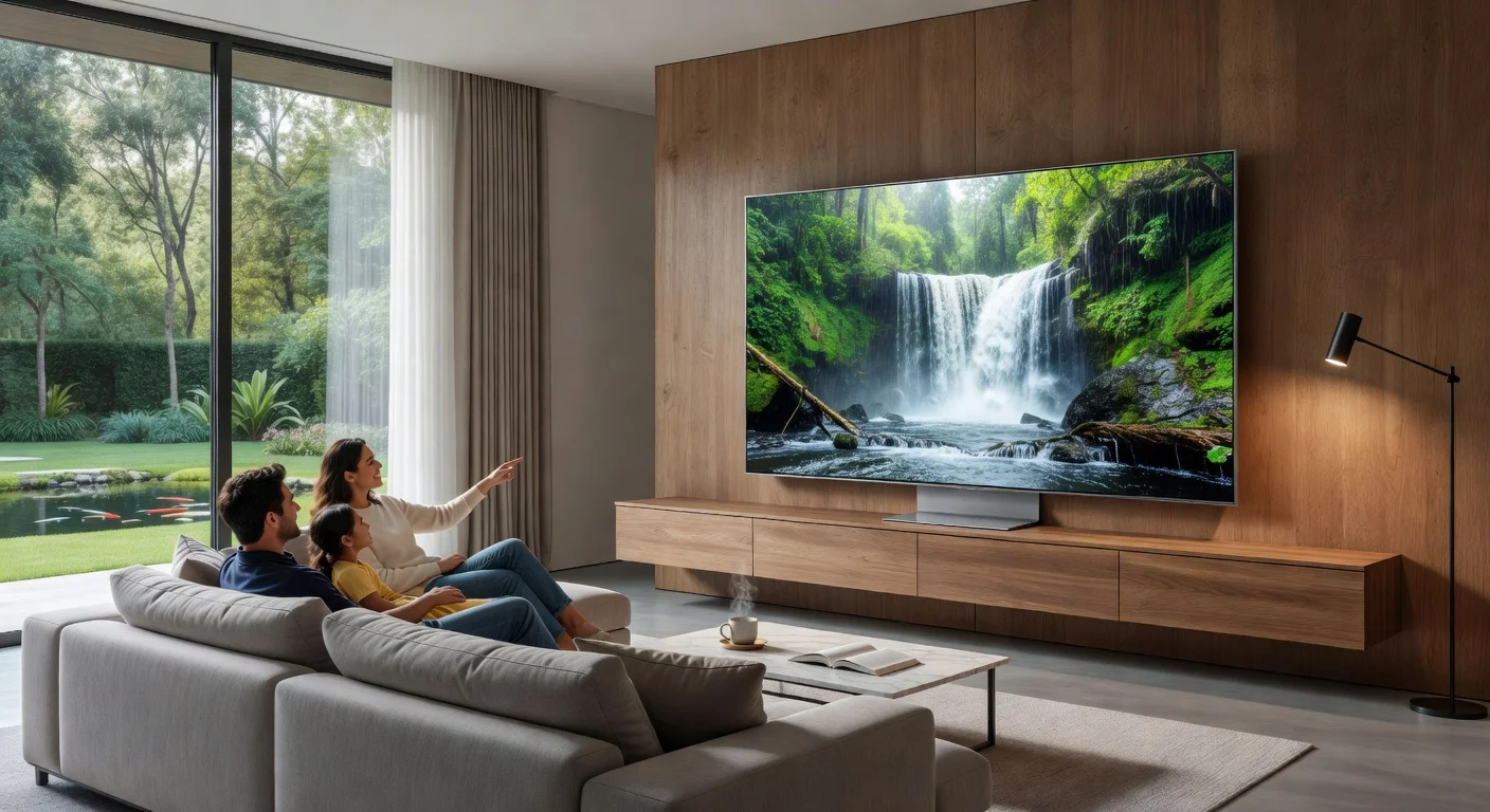 Samsung QN90C Neo QLED 4K TV - in-use shot