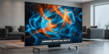 Samsung QN95D Neo QLED 8K TV - front design view