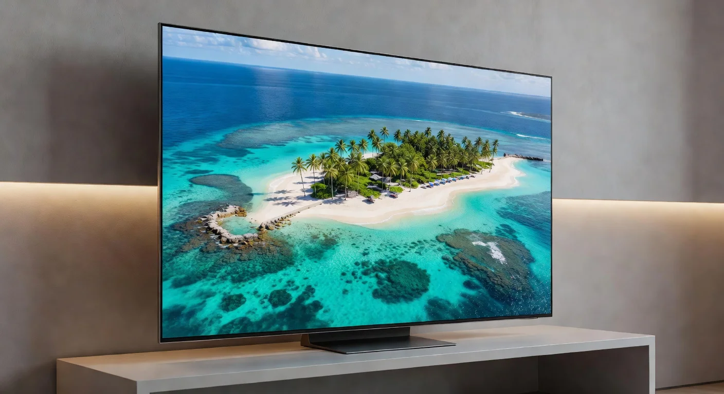 Samsung QN95D Neo QLED 8K TV - side profile