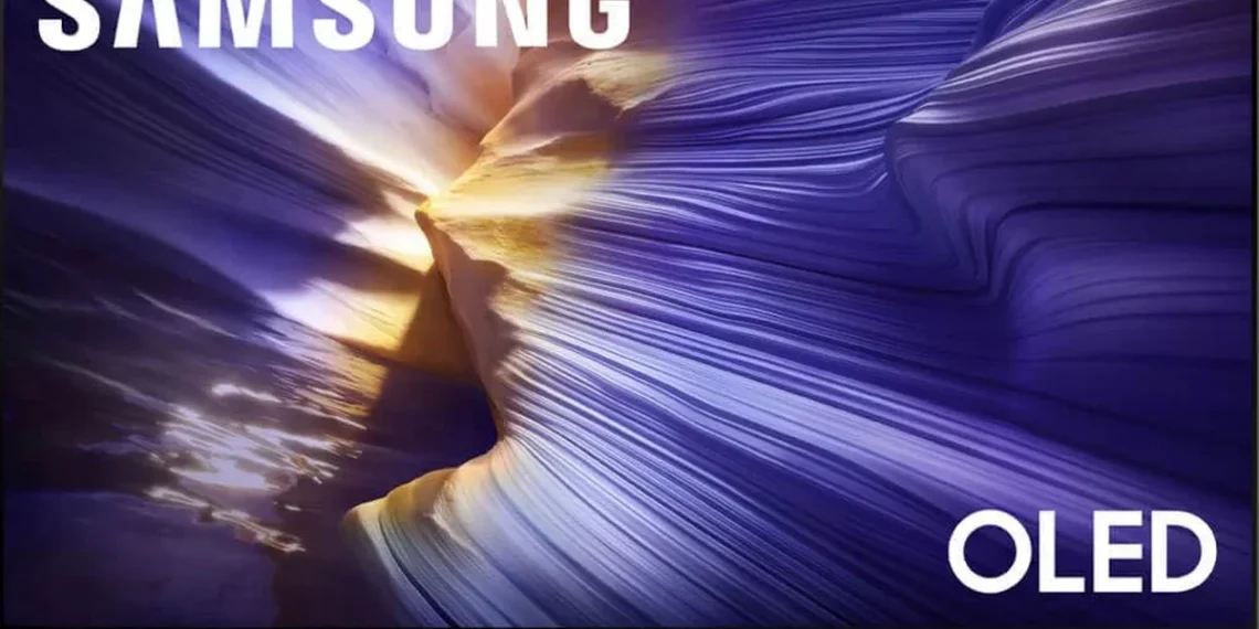 Samsung S90F OLED — official Amazon product image