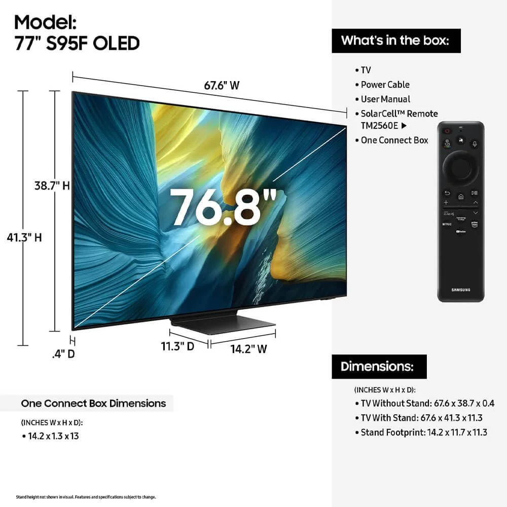 Samsung S95F OLED — Amazon gallery image 1