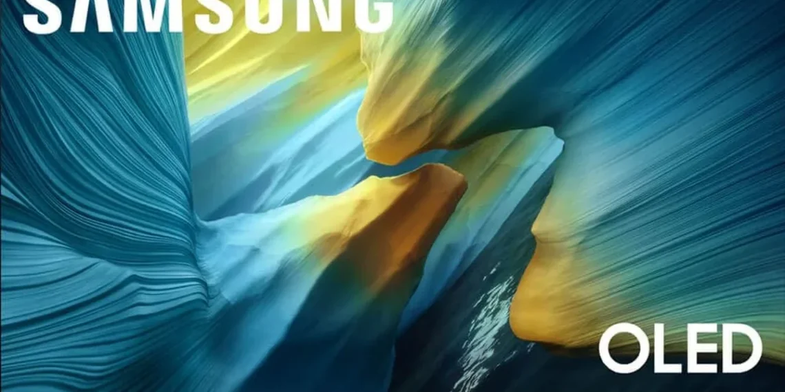 Samsung S95F OLED — official Amazon product image