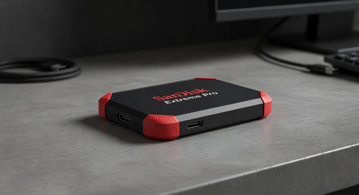 SanDisk Extreme Pro SSD V3 - side profile