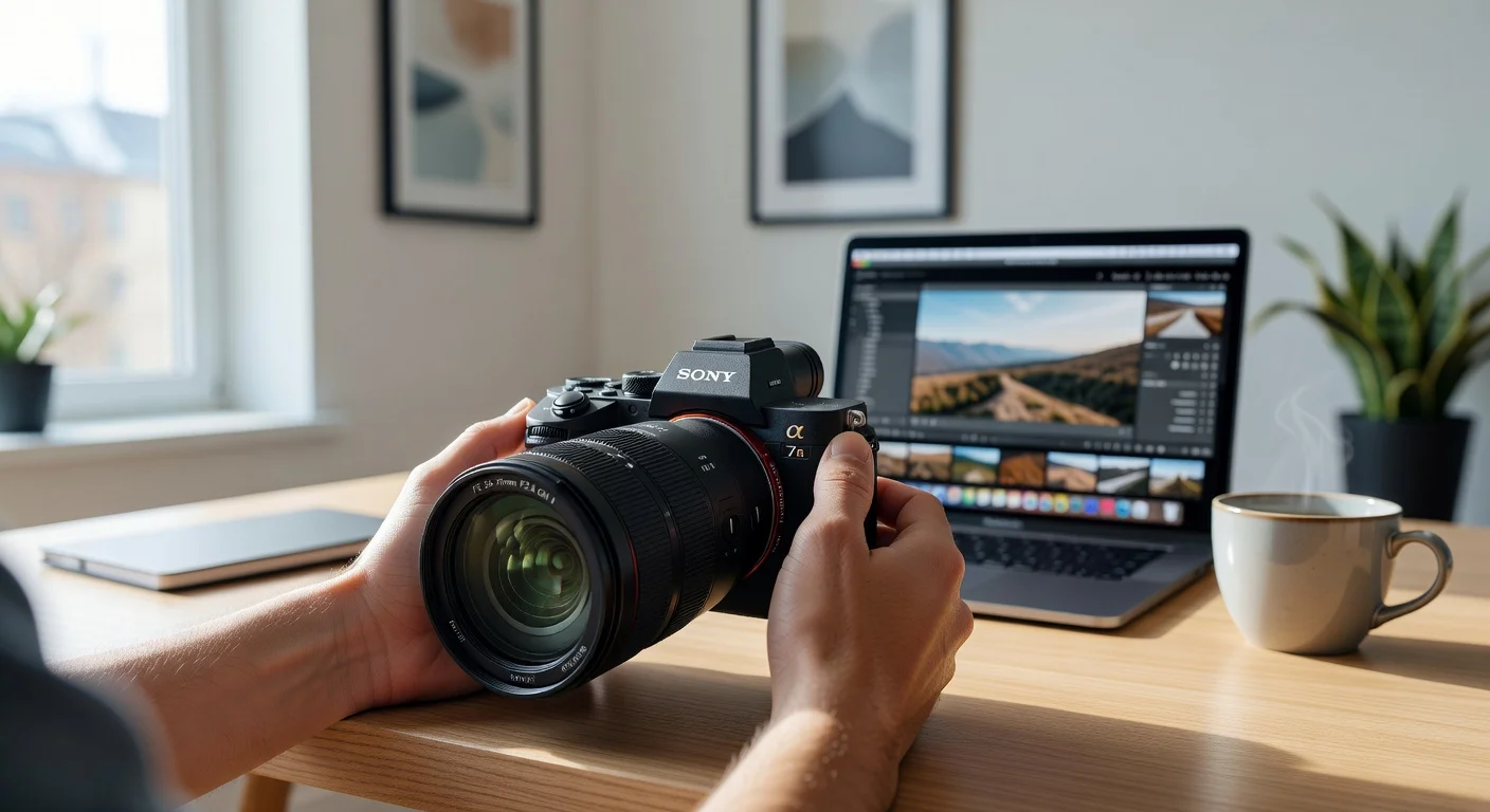 Sony A7R VI - in-use shot