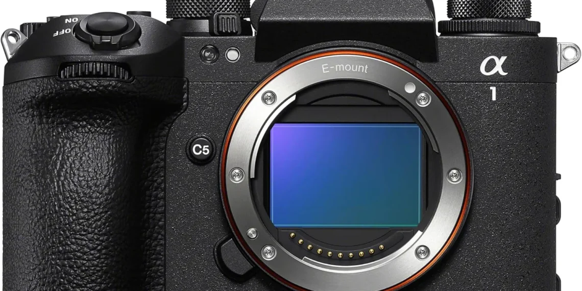 Sony Alpha 1 II - front design view