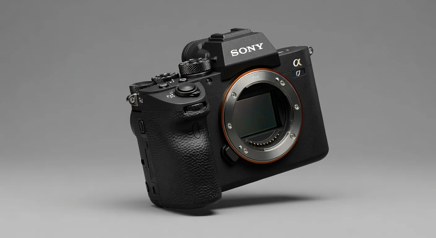 Sony Alpha 1 II - detail closeup Sony Alpha 1 II - detail closeup