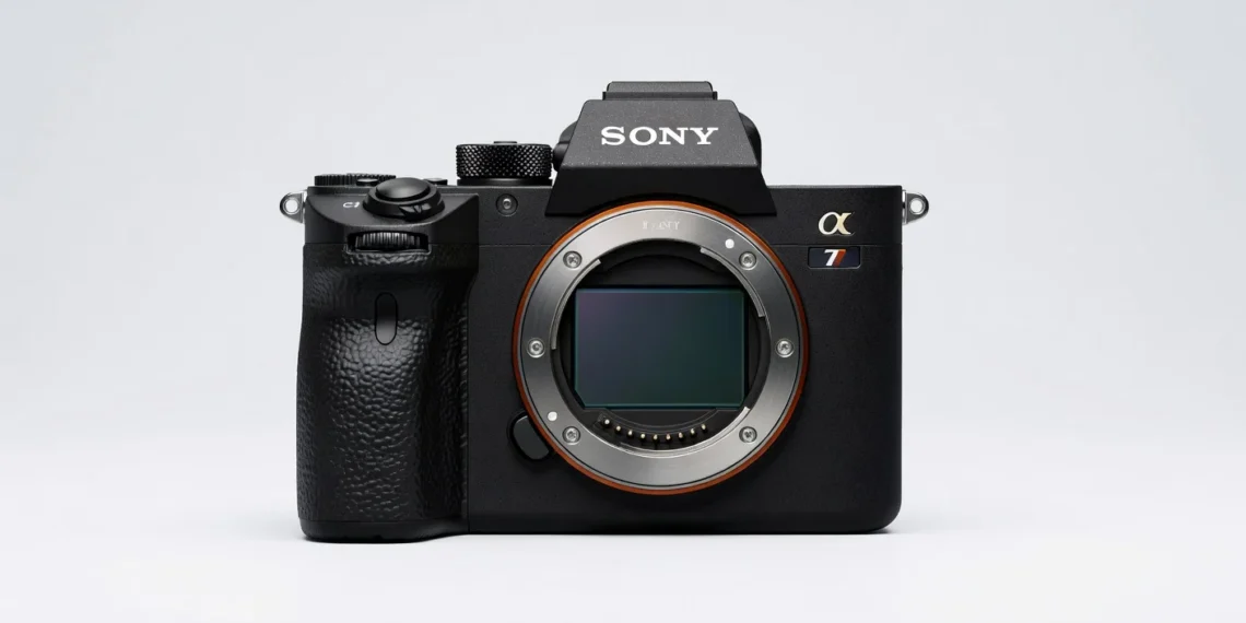 Sony Alpha 7 V - front design view