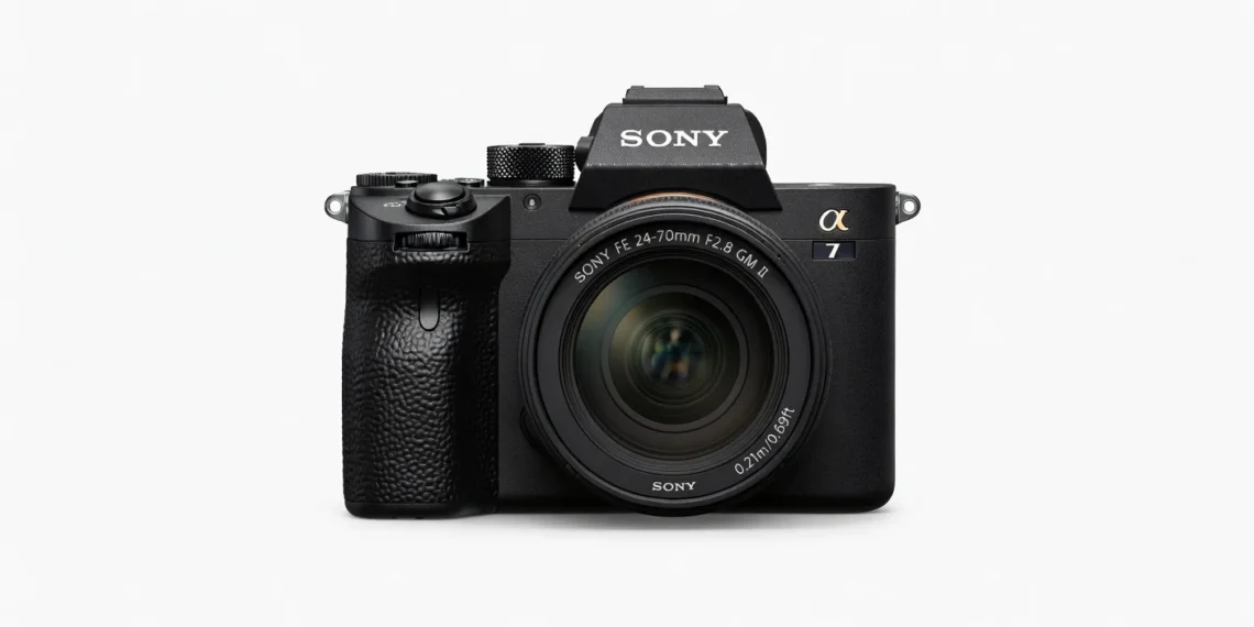 Sony Alpha 7 V - front design view