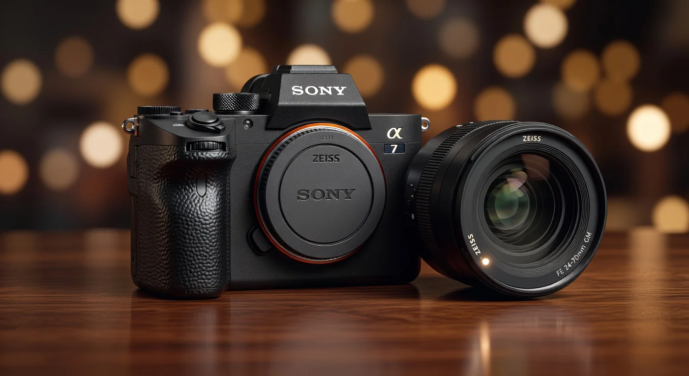 Sony Alpha 7 V - detail closeup